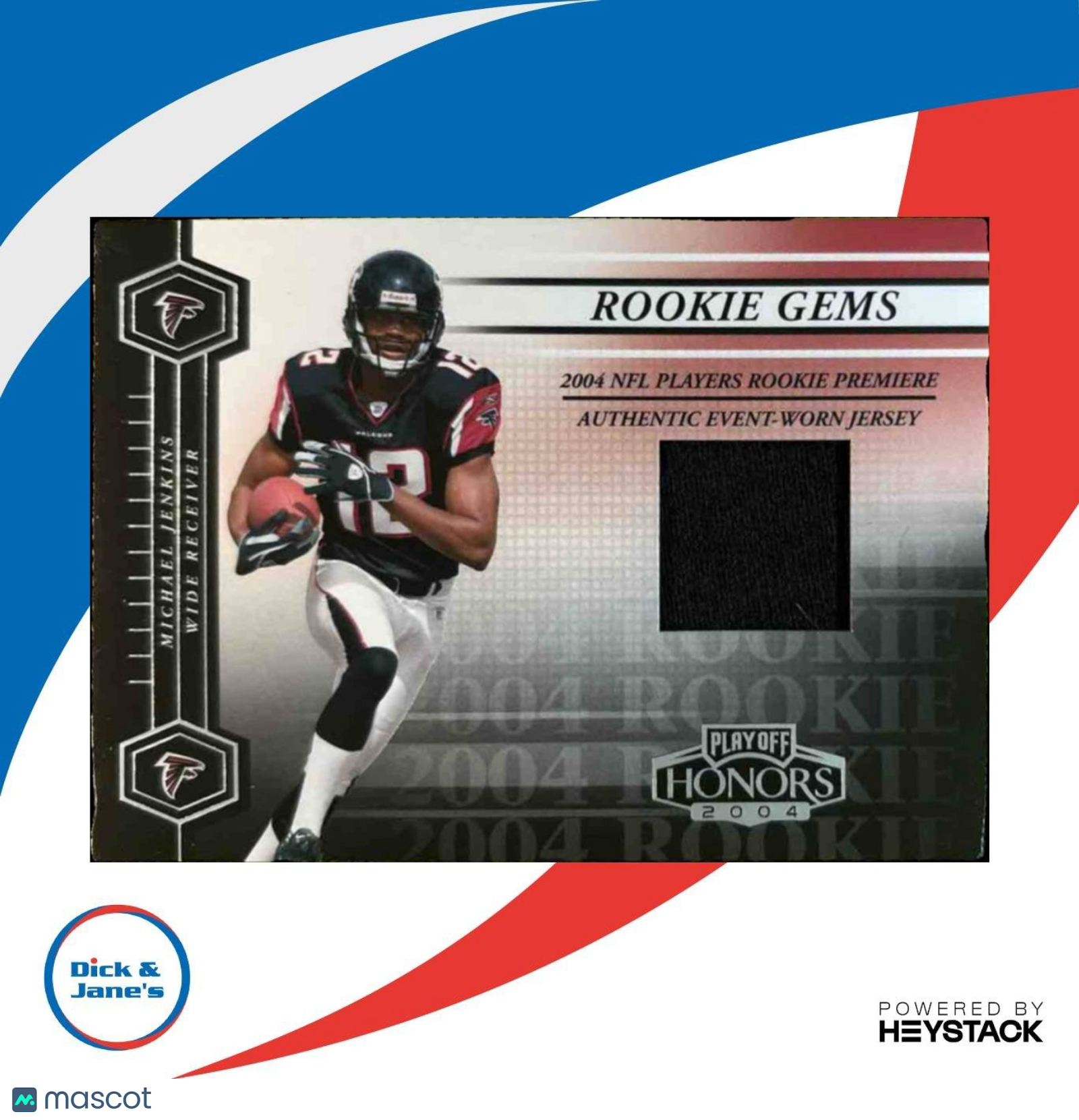 2004 Playoff Contenders Honors DeAngelo Hall /750 #202 MEM RC Atlanta Falcons - Sports Cards