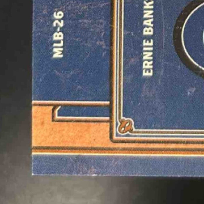 2004 Playoff Prime Cuts II Ernie Banks Material Number /25 MEM Chicago Cubs - Sports Cards