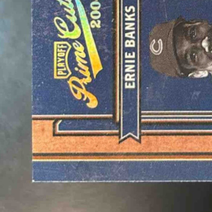 2004 Playoff Prime Cuts II Ernie Banks Material Number /25 MEM Chicago Cubs - Sports Cards