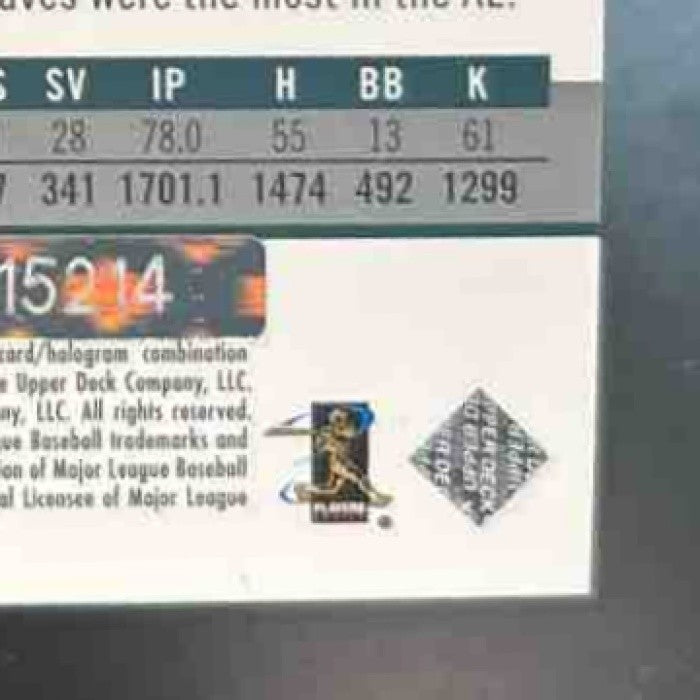 2004 SP Authentic Buybacks Auto Rollie Fingers 03 UDA 5/5 Oakland Athletics - Sports Cards