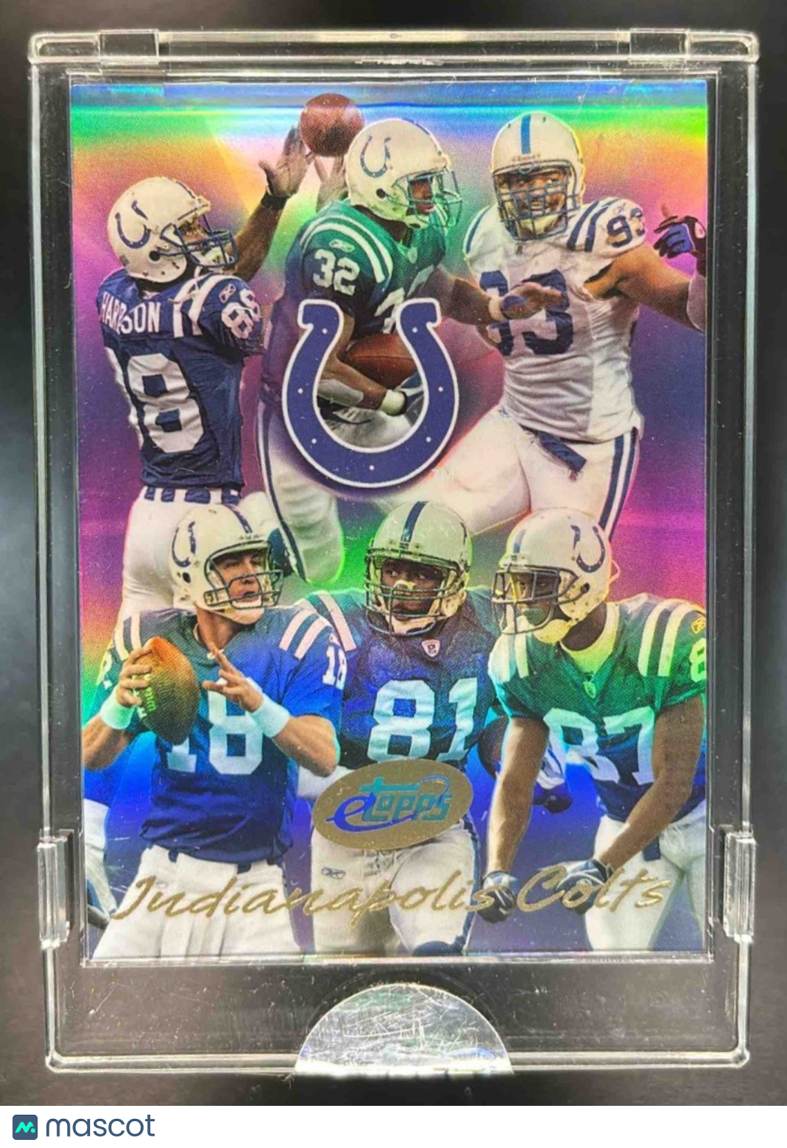 2004 Topps eTopps Team Card Indianapolis Colts #26 City - Sports Cards