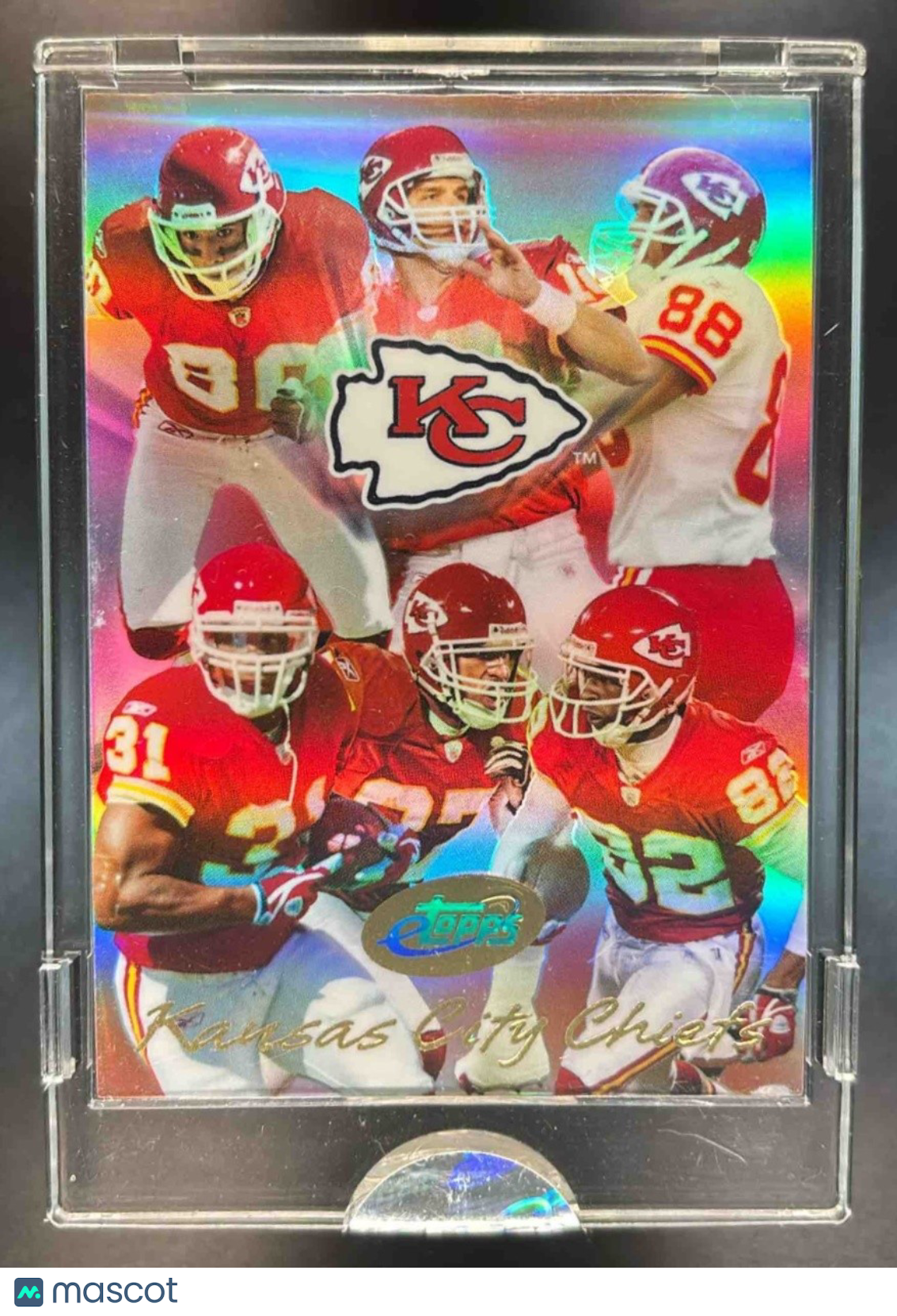 2004 Topps eTopps Team Card Kansas Chiefs #25 City - Sports Cards