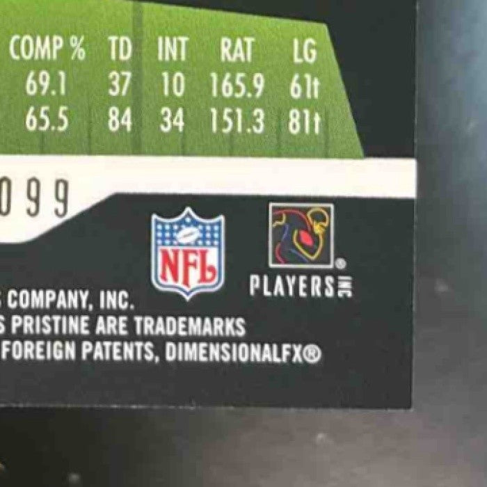 2004 Topps Pristine Ben Roethlisberger Refractor /1099 RC Pittsburgh Steelers - Sports Cards