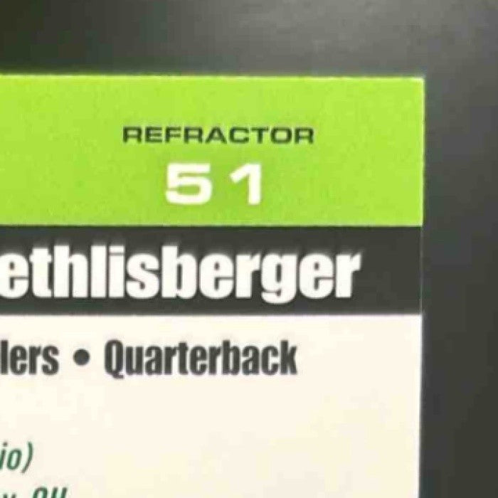 2004 Topps Pristine Ben Roethlisberger Refractor /1099 RC Pittsburgh Steelers - Sports Cards