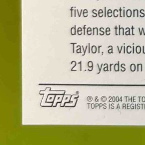 2004 Topps Sean Taylor #347 RC Washington Redskins - Sports Cards