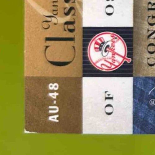 2004 Upper Deck UD Yankees Classics Oscar Gamble Classic Scripts AU48 Auto NY Sports Cards