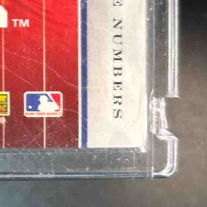 2004 Upper Deck Ultimate Collection Mark Teixeira Signature Numbers Patch /23 - Sports Cards
