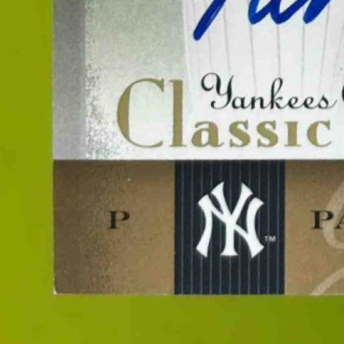 2004 Upper Deck Yankees Classics Pat Dobson Classic Scripts #AU 49 Auto New York Sports Cards