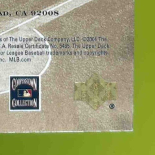 2004 Upper Deck Yankees Classics Pat Dobson Classic Scripts #AU 49 Auto New York Sports Cards