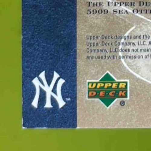 2004 Upper Deck Yankees Classics Pat Dobson Classic Scripts #AU 49 Auto New York Sports Cards
