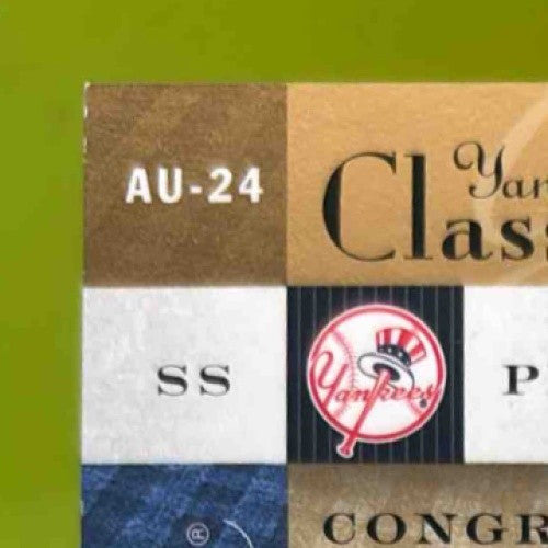 2004 Upper Deck Yankees Classics Phil Linz Classic Scripts #AU 24 Auto New York Sports Cards