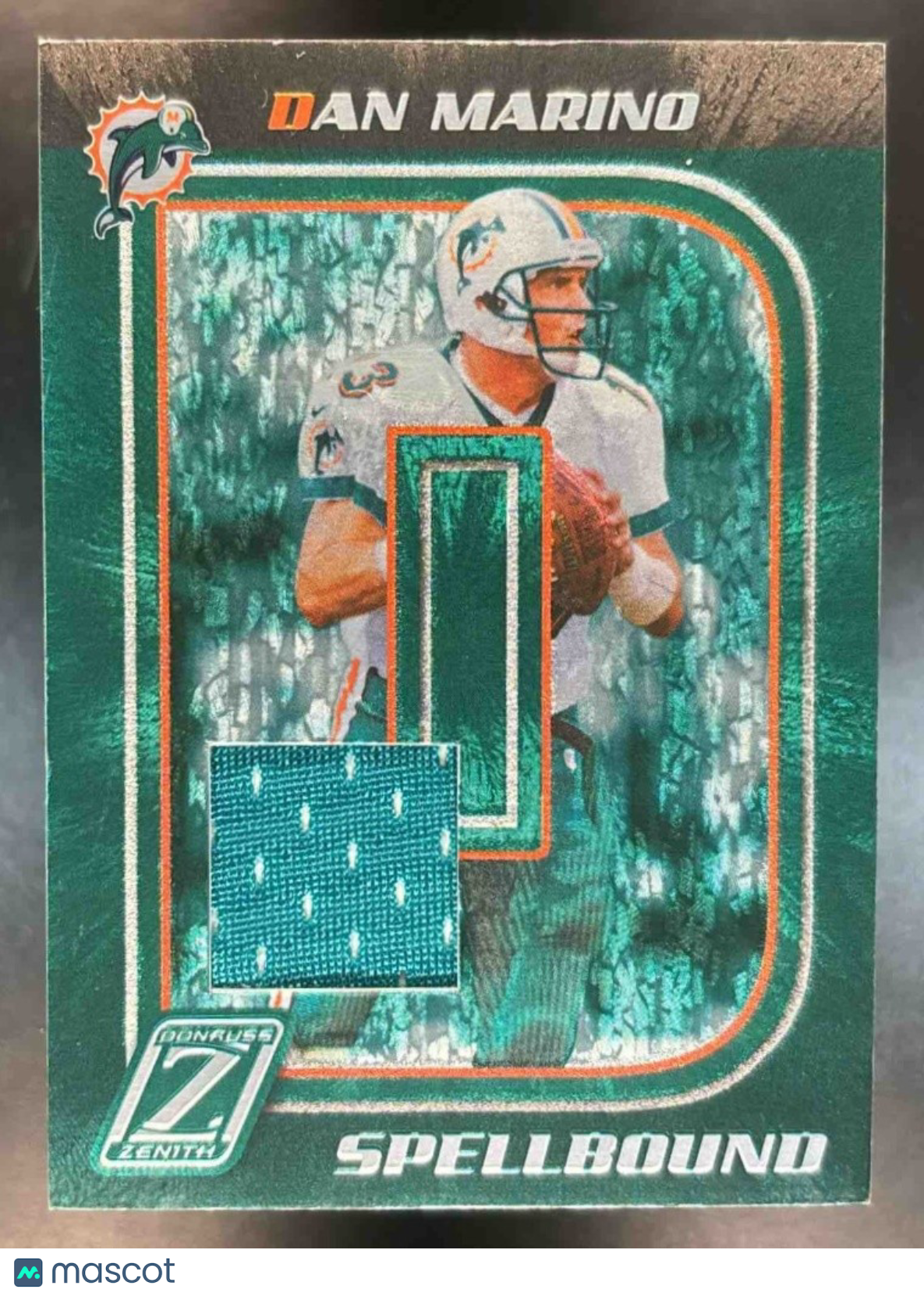 2005 Donruss Zenith Dan Marino Spellbound Jerseys /250 #S-7 MEM Miami Dolphins - Sports Cards