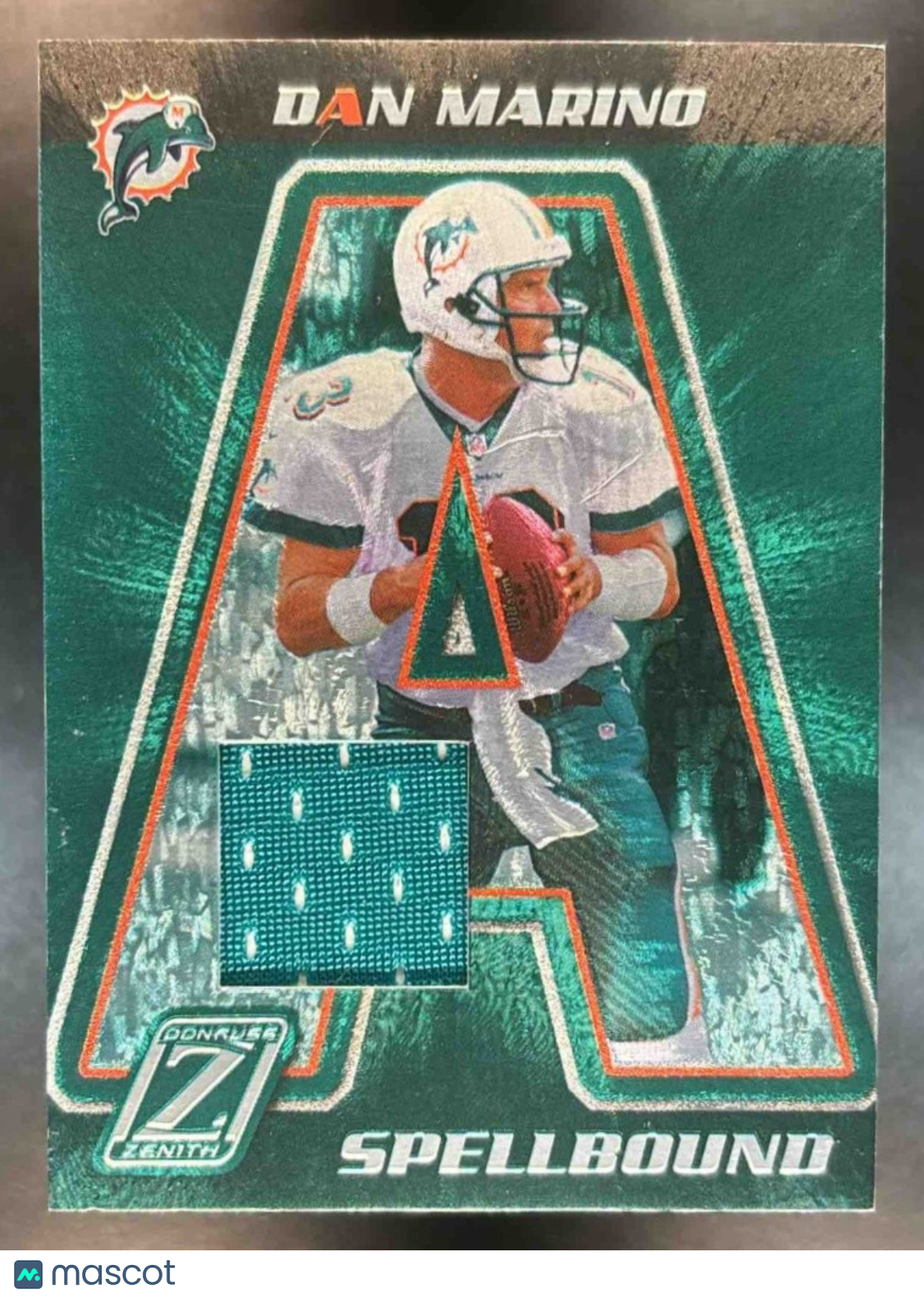 2005 Donruss Zenith Dan Marino Spellbound Jerseys /250 #S-8 MEM Miami Dolphins - Sports Cards