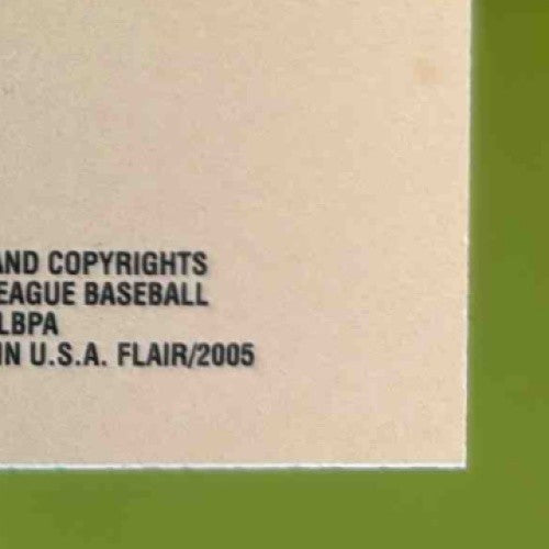 2005 Fleer Flair Miguel Cabrera Significant Signings Blue /250 Auto Marlins - Sports Cards