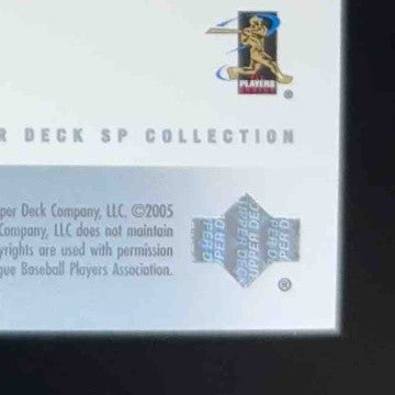 2005 SP Authentic Signature #43 Huston Street /550 Oakland Athletics Autograph - Sports Cards