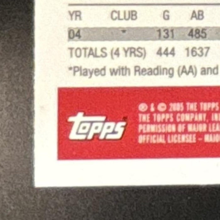 2005 Topps Ryan Howard Cole Hamels #689 Philadelphia Phillies - Sports Cards