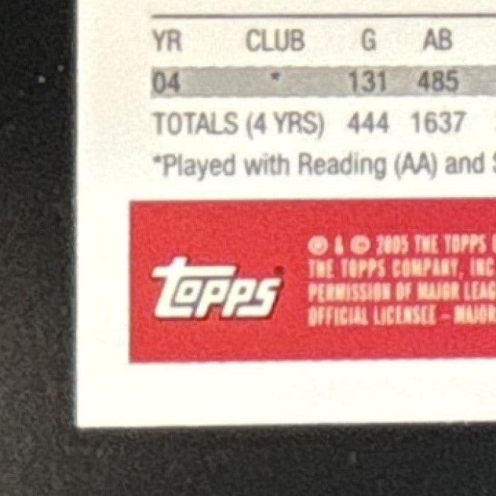 2005 Topps Ryan Howard Cole Hamels #689 Philadelphia Phillies - Sports Cards