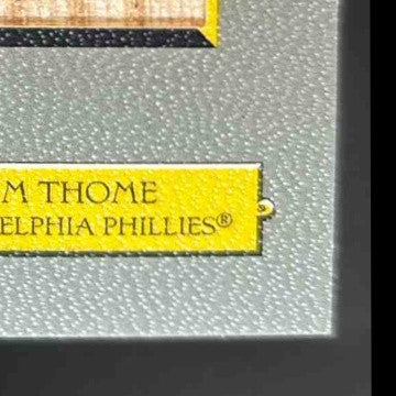 2005 Topps Turkey Red Jim Thome Relics #TRR-JT Philadelphia Phillies - Sports Cards