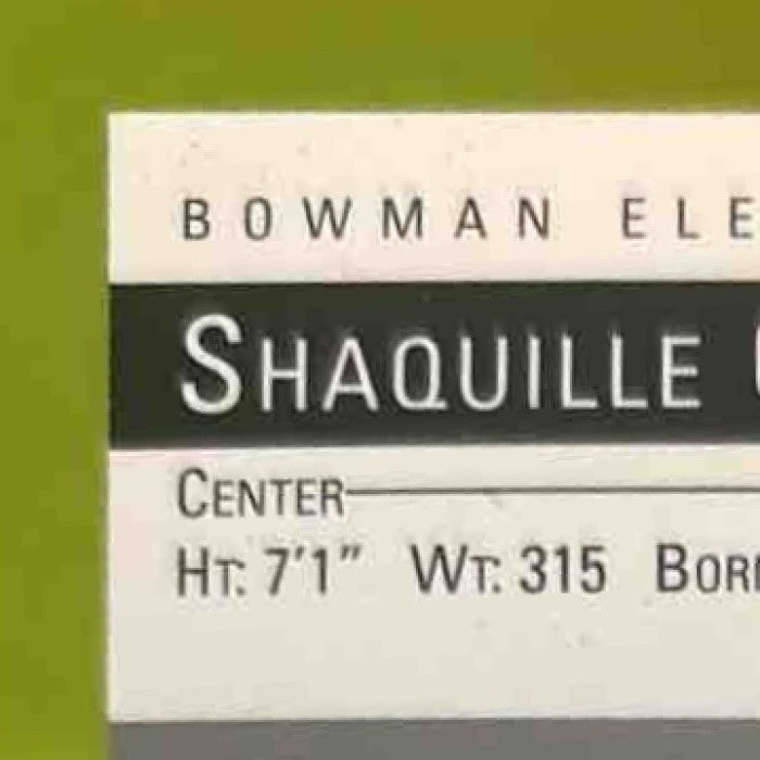 2006-07 Bowman Elevation Shaquille O’Neal Gold /99 #32 Miami Heat - Sports Cards