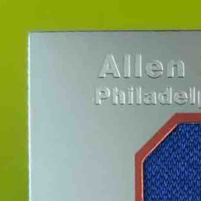 2006-07 Topps Allen Iverson Own the Game Relics #OTGR-AI Philadelphia 76ers - Sports Cards