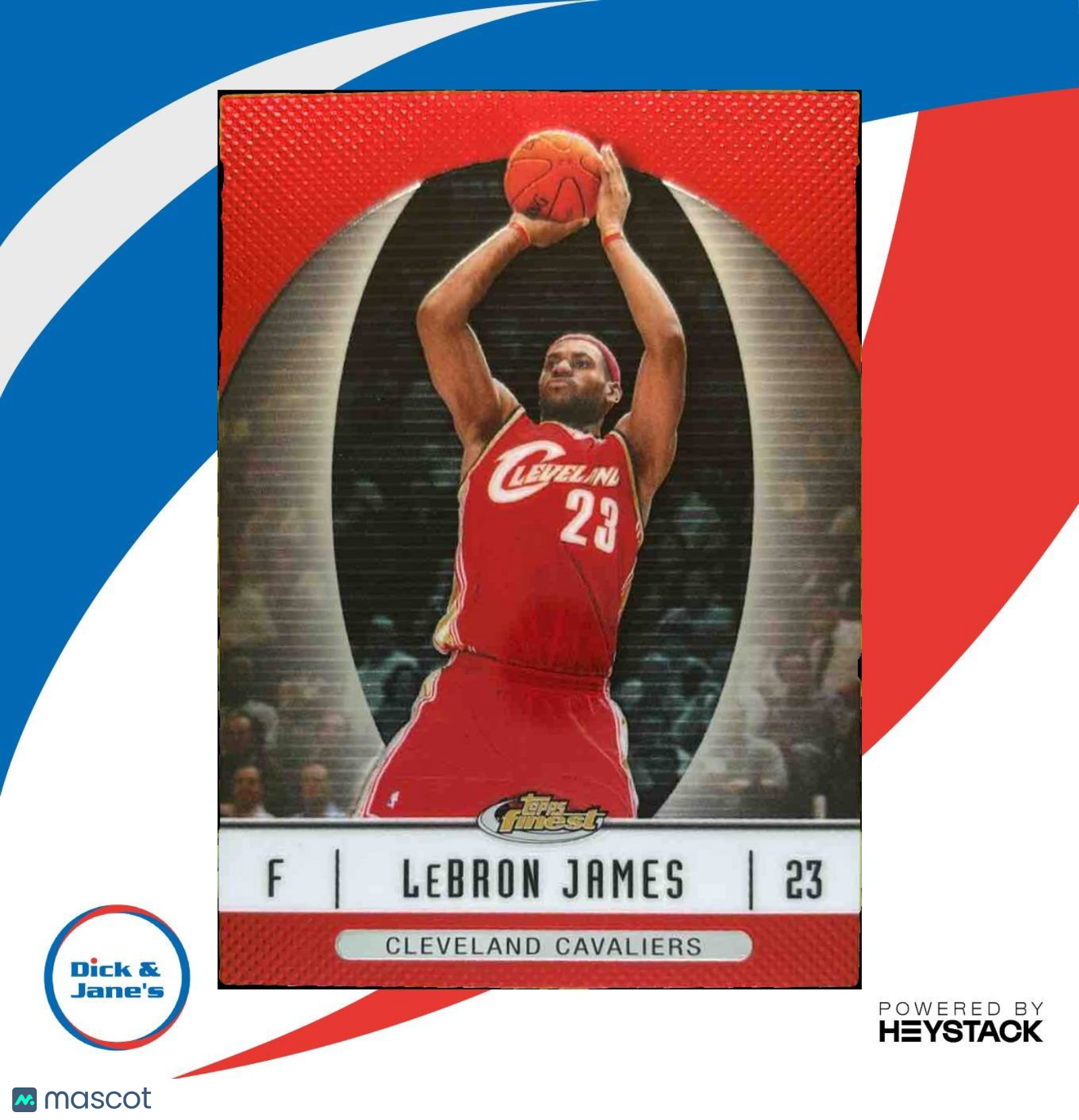 2006-07 Topps Finest LeBron James #22 Cleveland Cavaliers - Sports Cards