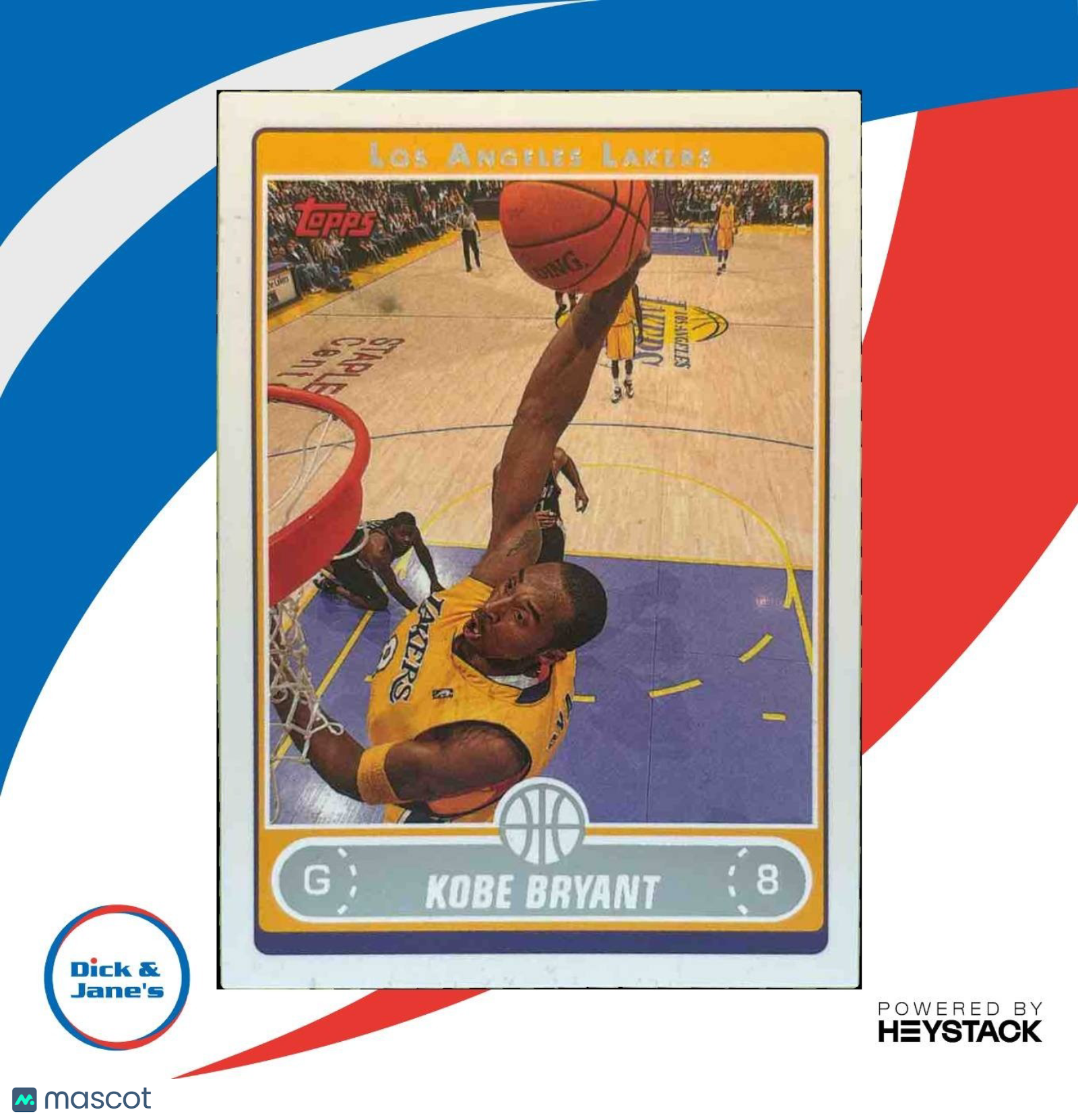 2006-07 Topps Kobe Bryant #8 Lakers - Sports Cards