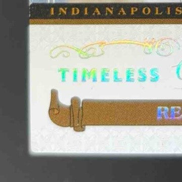 2006 Donruss Classics Reggie Wayne Timeless Tributes Bronze /100 Colts - Sports Cards