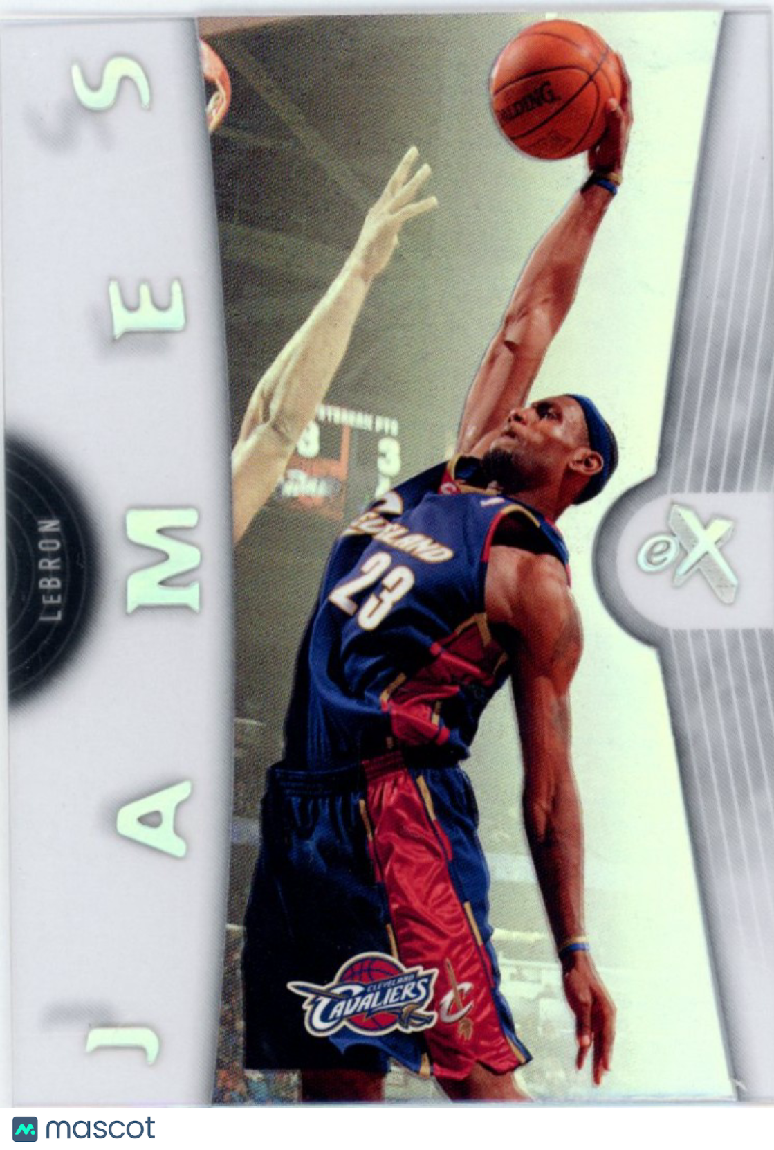 2006 Fleer E-X LeBron James #6 Cleveland Cavaliers Acetate Refractor - Sports Cards