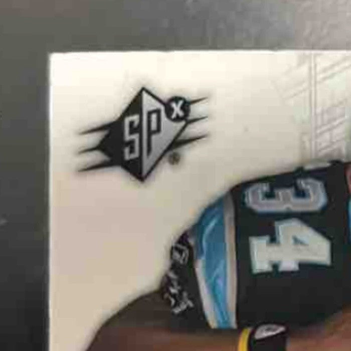 2006 SPx DeAngelo Williams Rookie Swatch Supremacy MEM RC Carolina Panthers - Sports Cards