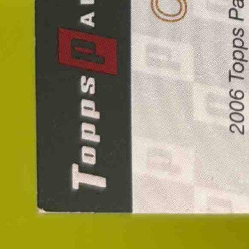 2006 Topps Paradigm Larry Johnson Career Highs TDs Triple Jersey Auto 98/99 KC - Sports Cards