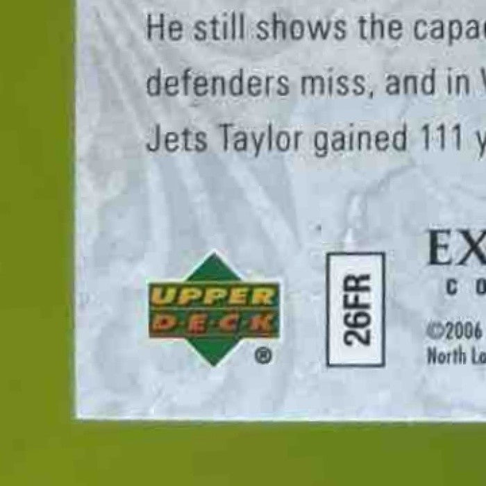 2006 Upper Deck Exquisite Collection Fred Taylor /150 #29 Jacksonville Jaguars - Sports Cards