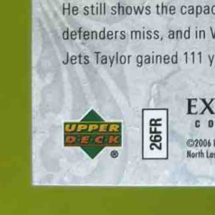 2006 Upper Deck Exquisite Collection Fred Taylor /150 #29 Jaguars - Sports Cards