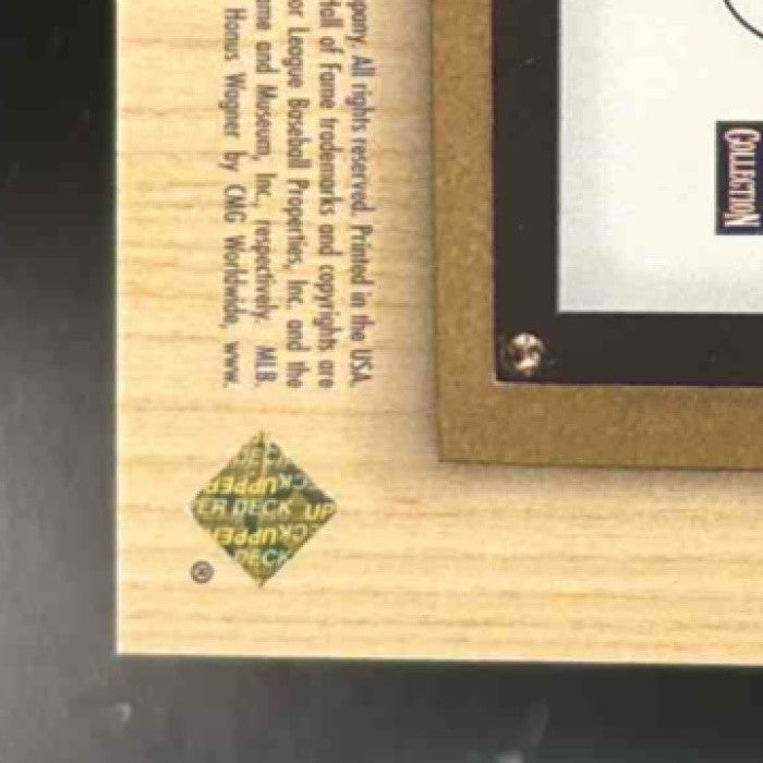 2006 Upper Deck Honus Wagner First Class Legends Gold /699 Pittsburgh Pirates - Sports Cards