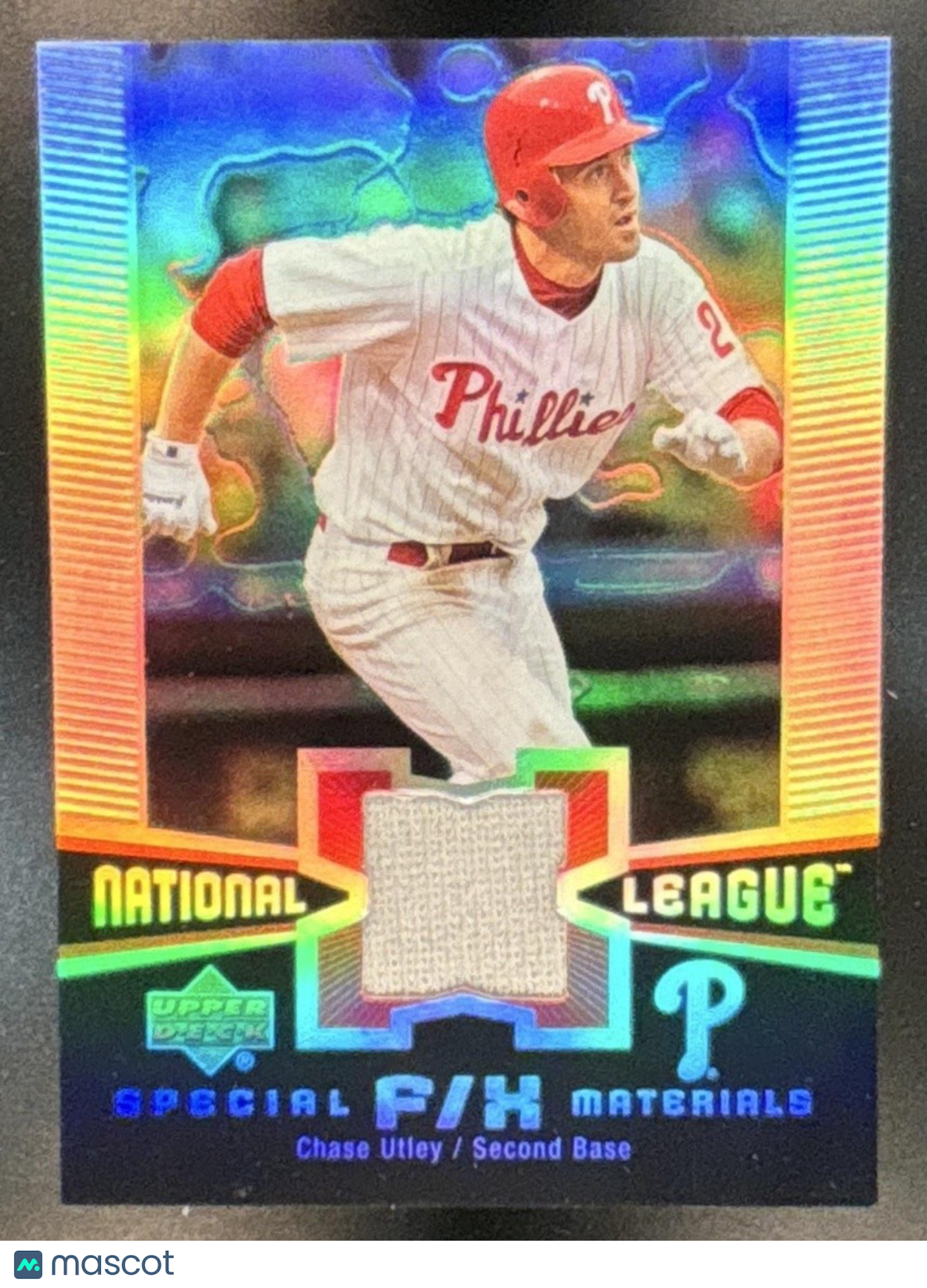 2006 Upper Deck Special F/X Chase Utley Materials #SM-CU Philadelphia Phillies - Sports Cards