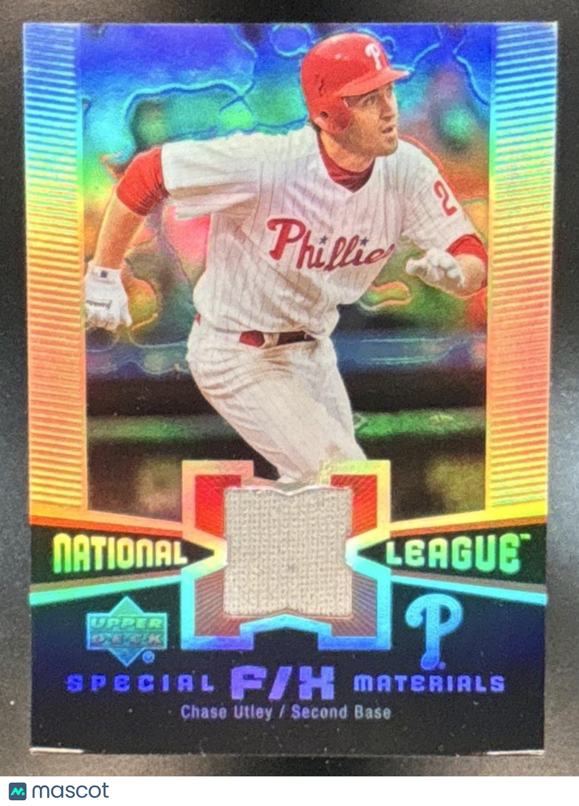 2006 Upper Deck Special F/X Chase Utley Materials #SM-CU Philadelphia Phillies - Sports Cards