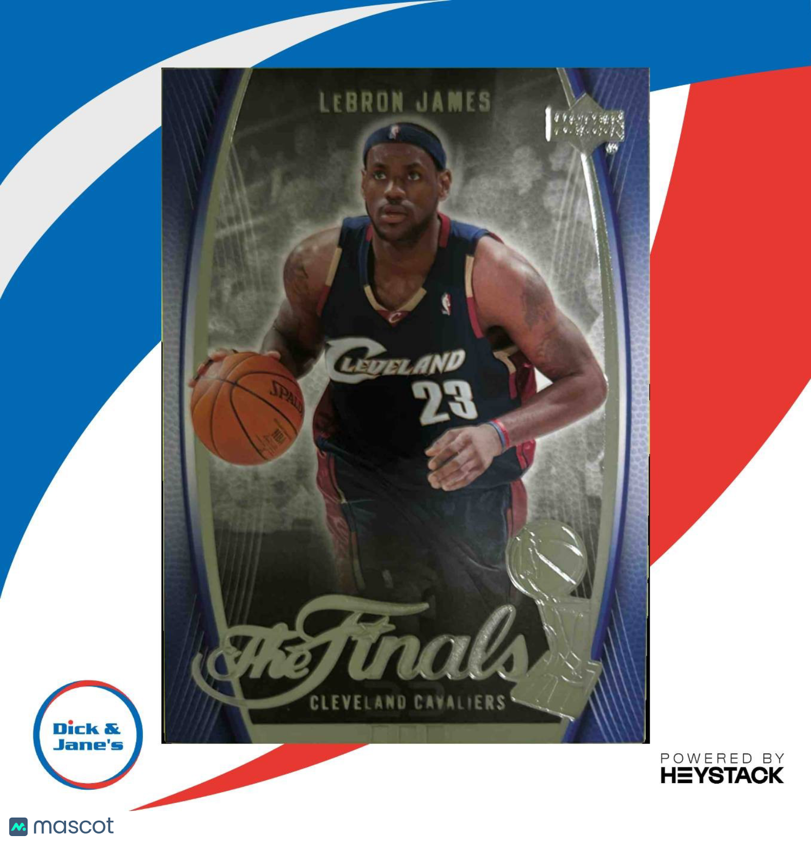 2007-08 Upper Deck NBA Finals LeBron James #F-LJ1 Auto Cleveland Cavaliers - Sports Cards