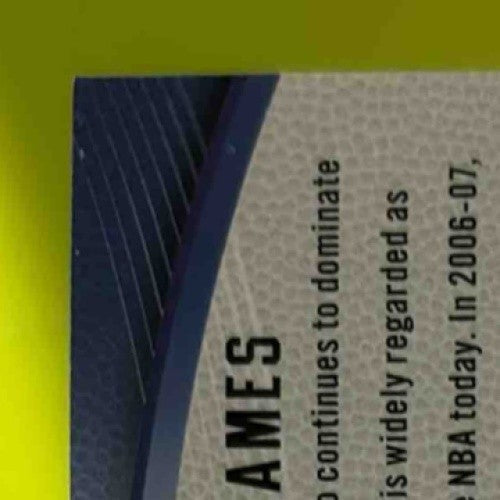 2007-08 Upper Deck NBA Finals LeBron James #F-LJ1 Auto Cleveland Cavaliers - Sports Cards