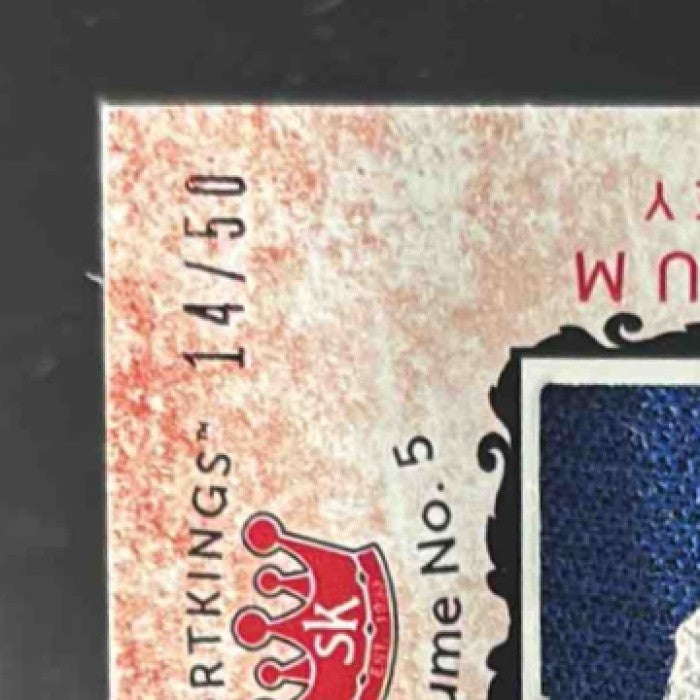 2007-08 Upper Deck Ultimate Collection Henrik Lundqvist Premium Swatches /50 - Sports Cards
