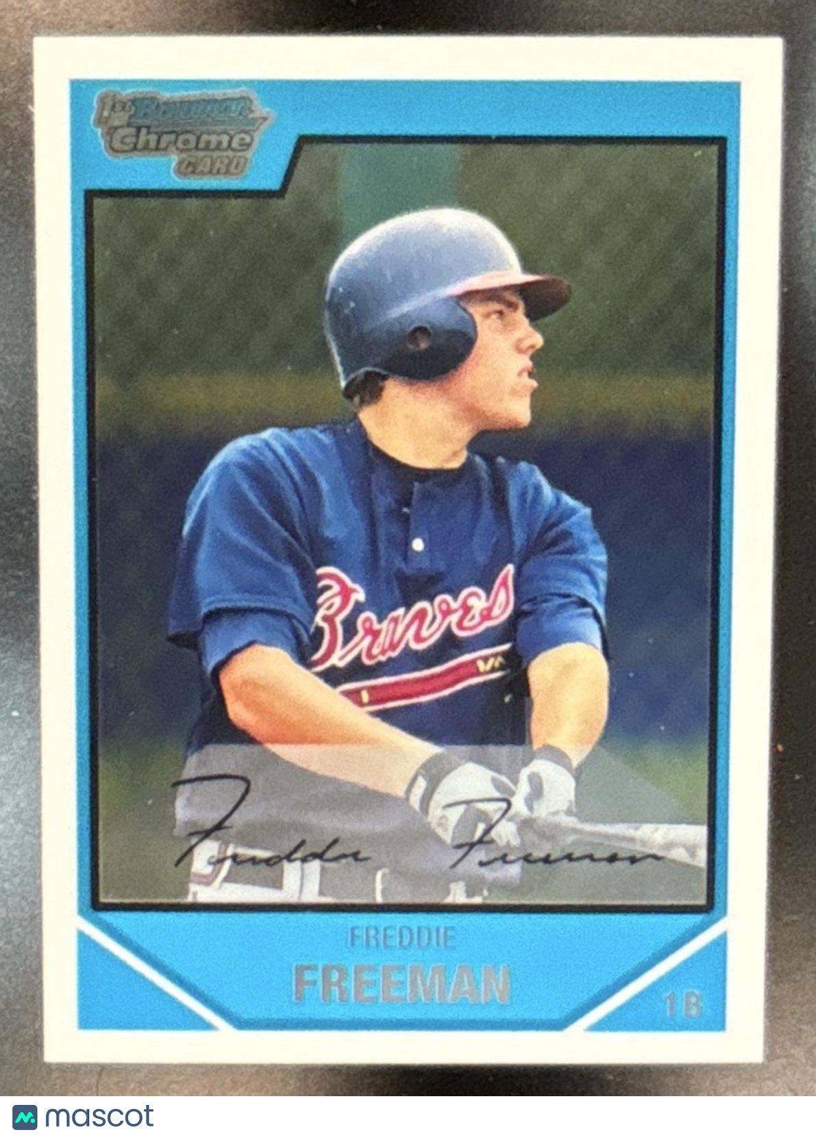 2007 Bowman Draft Picks & Prospects Freddie Freeman Chrome #BDPP12 Braves - Sports Cards