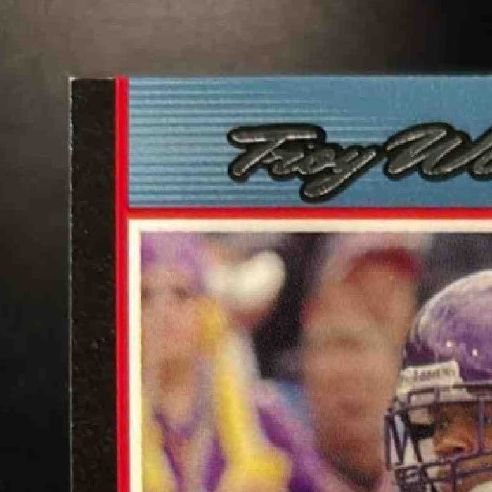 2007 Bowman Troy Williamson Blue /500 #76 Minnesota Vikings - Sports Cards