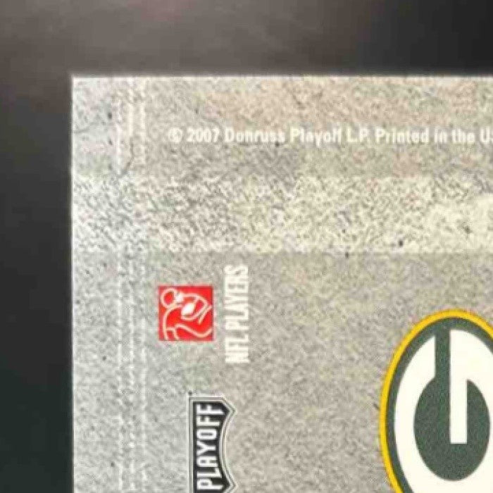 2007 Playoff Contenders Brett Favre MVP Gold Holofoil /250 Green Bay Packers - Sports Cards