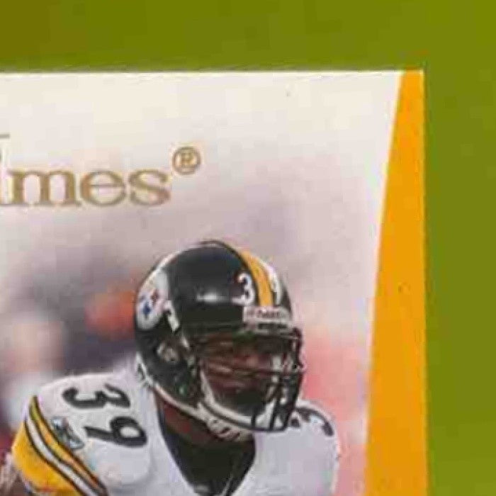 2007 SP Authentic Willie Parker Sign of the Times Gold /25 Auto Steelers - Sports Cards