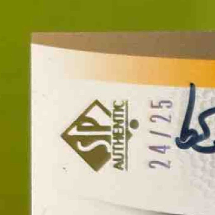 2007 SP Authentic Willie Parker Sign of the Times Gold /25 Auto Steelers - Sports Cards