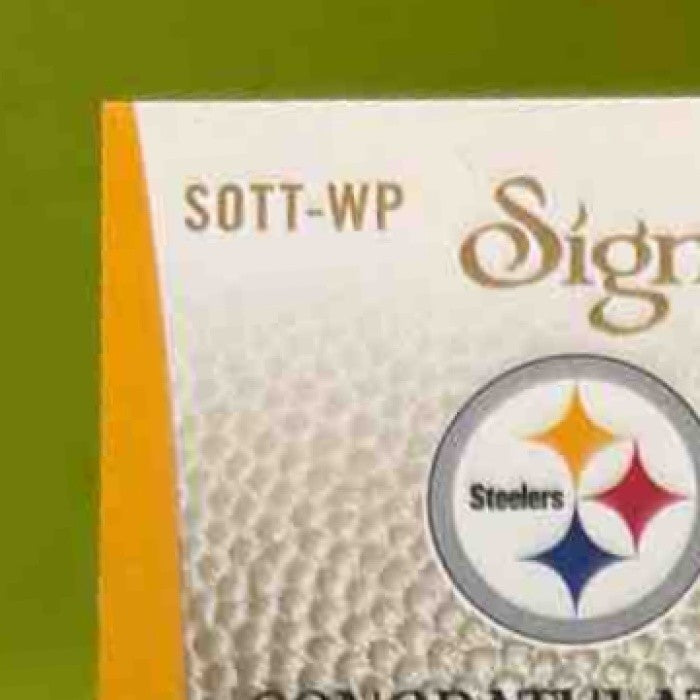 2007 SP Authentic Willie Parker Sign of the Times Gold /25 Auto Steelers - Sports Cards