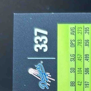 2007 Topps Chrome Delwyn Young #337 Auto Los Angeles Dodgers - Sports Cards