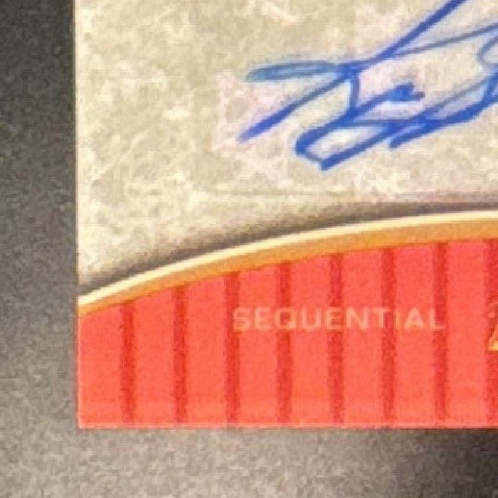 2007 Upper Deck Elements Ken Griffey Jr. Clear Cut Patch Auto /350 MEM Reds - Sports Cards