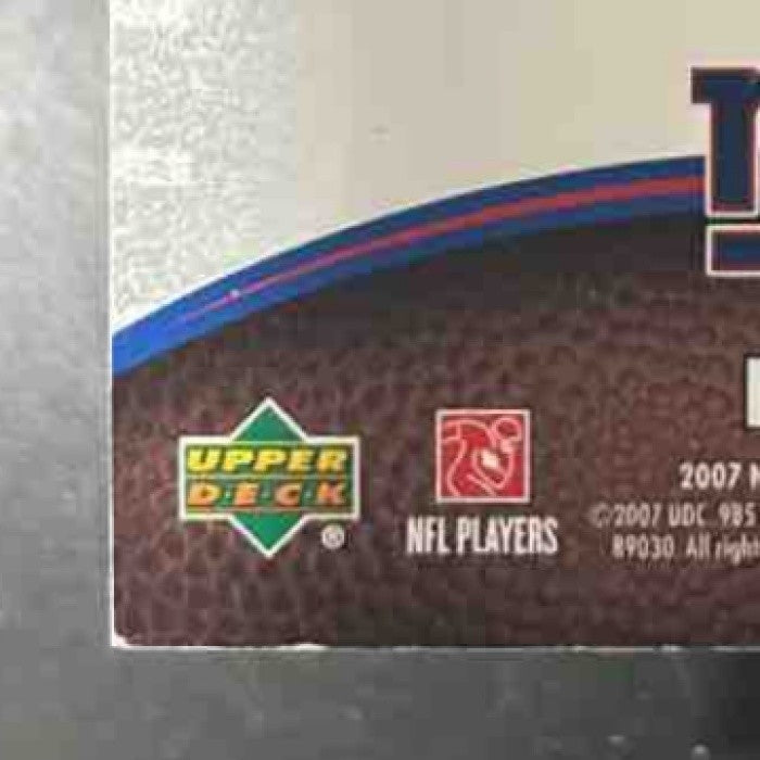 2007 Upper Deck Sweet Spot Steve Smith Swatch Jersey RC New York Giants - Sports Cards