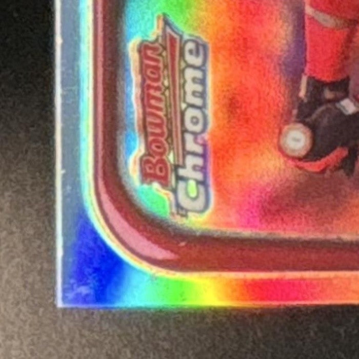 2008 Bowman Chrome Jimmy Rollins Refractor #67 Philadelphia Phillies - Sports Cards