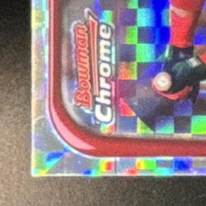 2008 Bowman Chrome Jimmy Rollins X Fractors /250 #67 Philadelphia Phillies - Sports Cards