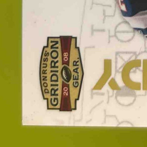 2008 Donruss Gridiron Gear Tom Brady Playbook Jerseys X’s /250 GAME USED - Sports Cards